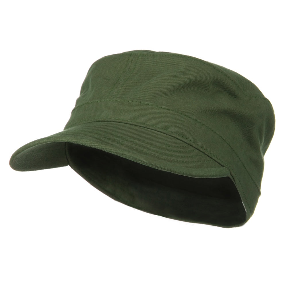 Big Size Cotton Fitted Military Cap