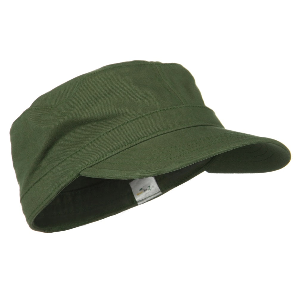 Big Size Cotton Fitted Military Cap