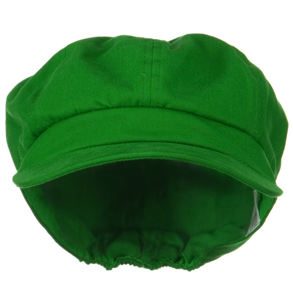 Cotton Elastic Big Size Newsboy Cap