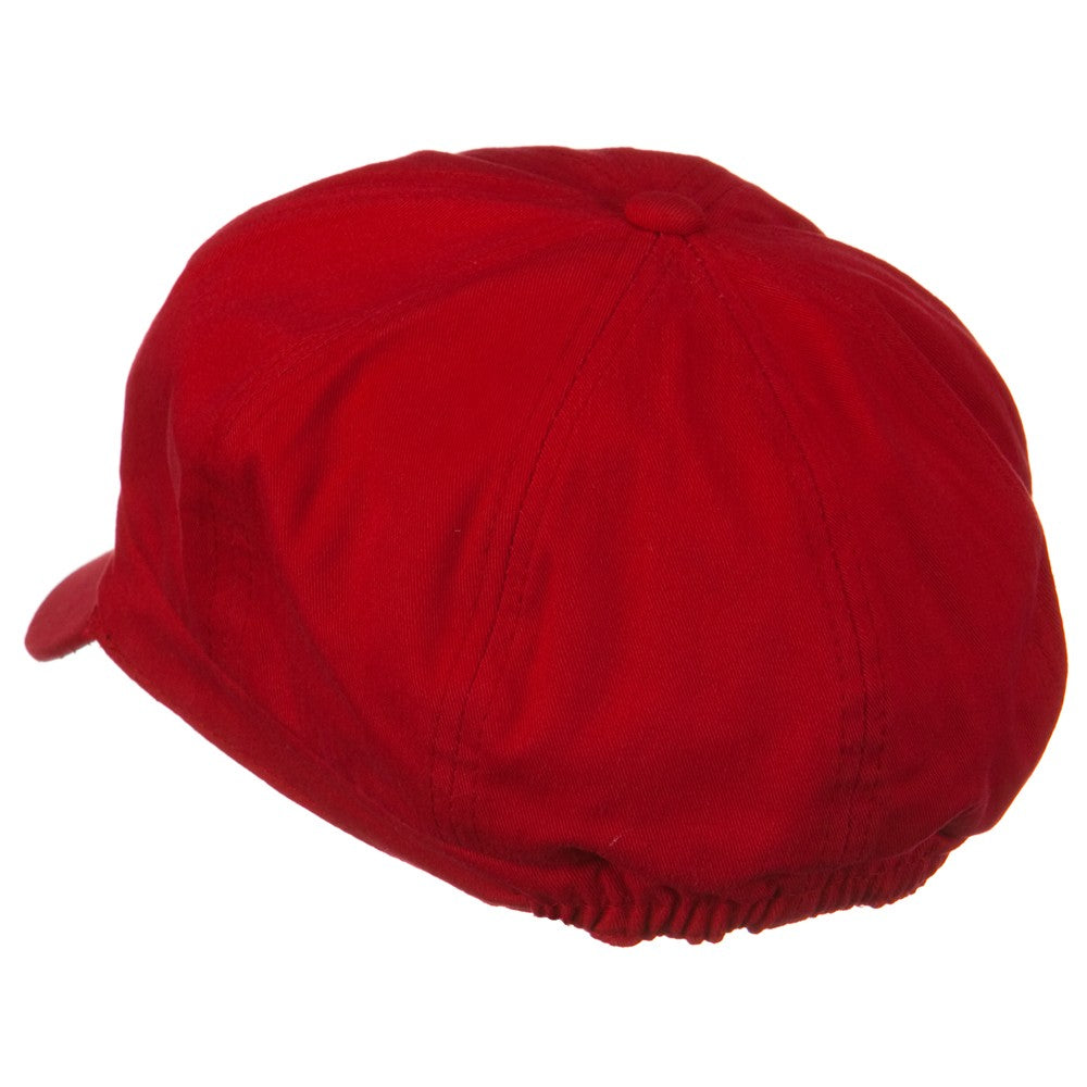 Cotton Elastic Big Size Newsboy Cap