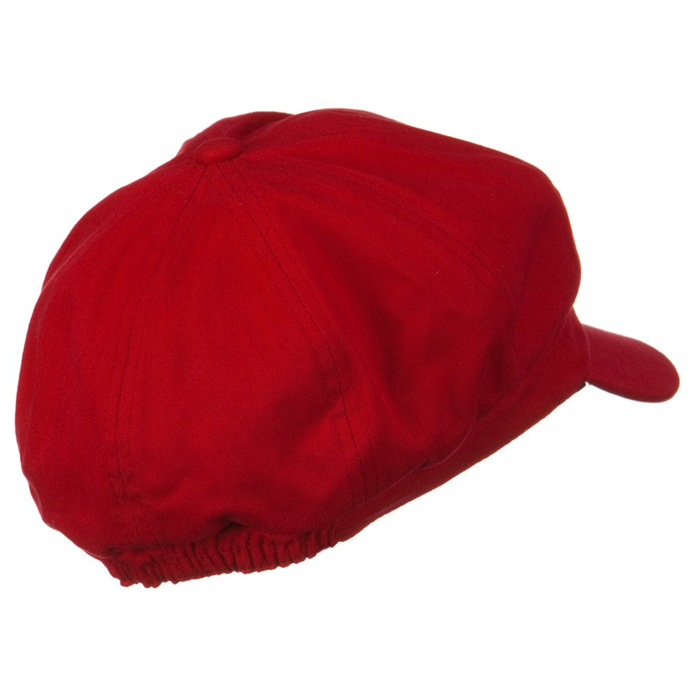 Cotton Elastic Big Size Newsboy Cap