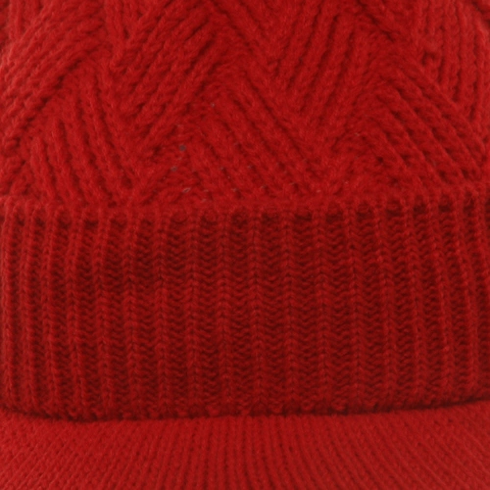 Acrylic Plain Beanie Visor
