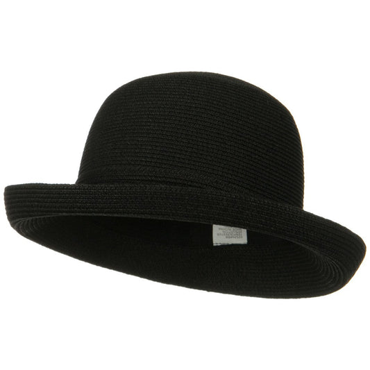 UPF 50+ Cotton Paper Braid Med Kettle Brim Hat