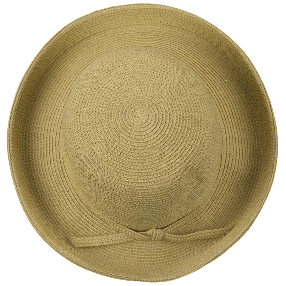 UPF 50+ Cotton Paper Braid Med Kettle Brim Hat