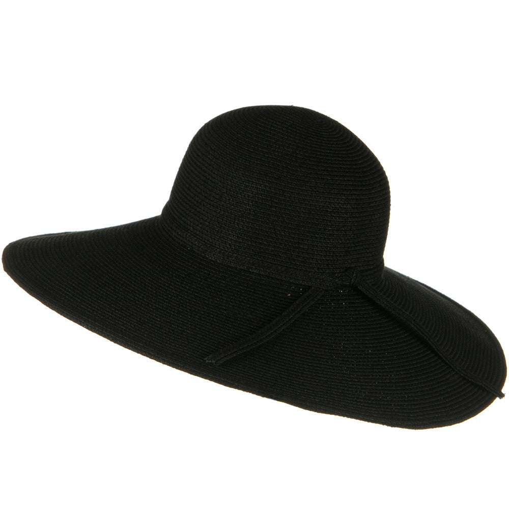 UPF 50+ Cotton Paper Braid 5 inch Brim Self Tie Hat