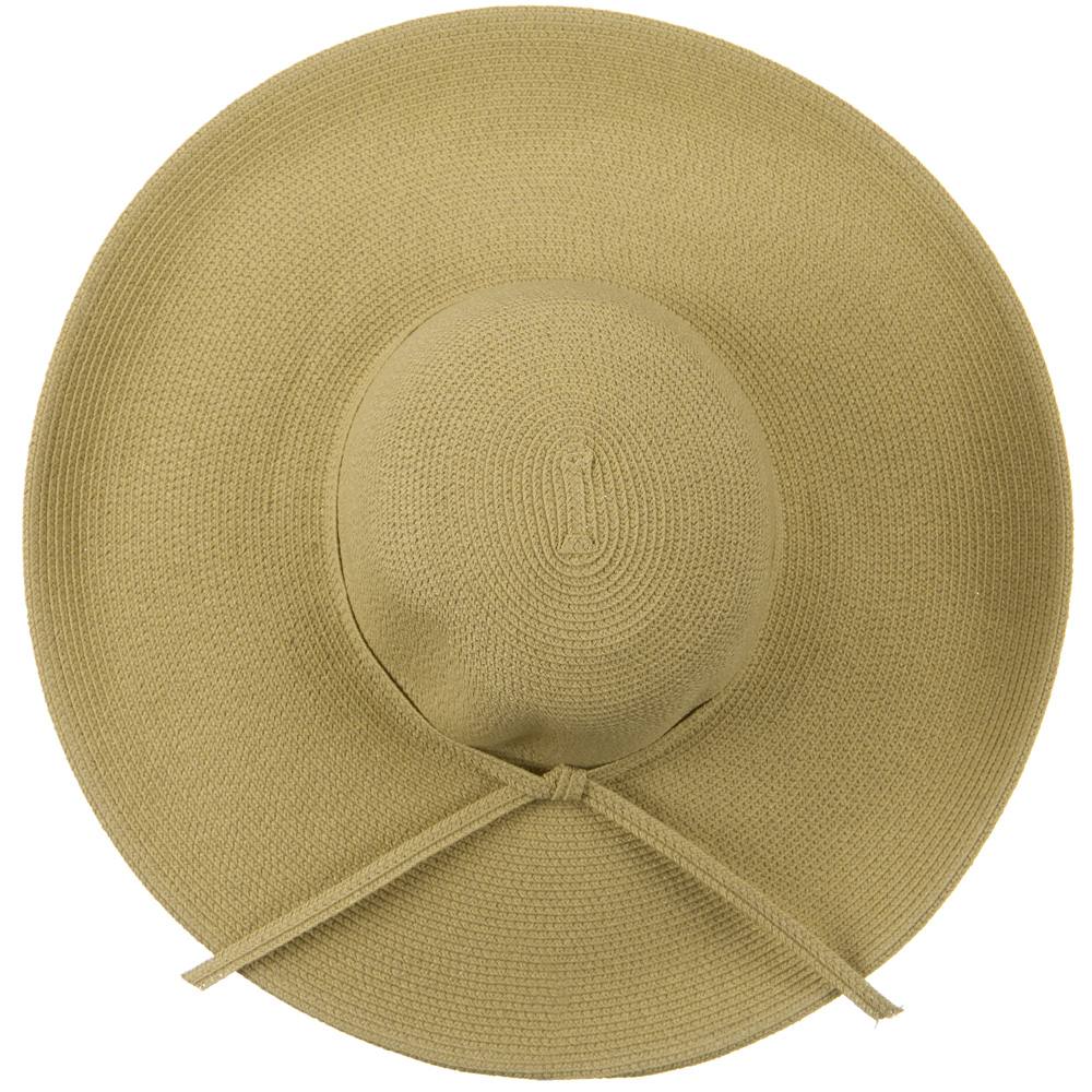 UPF 50+ Cotton Paper Braid 5 inch Brim Self Tie Hat
