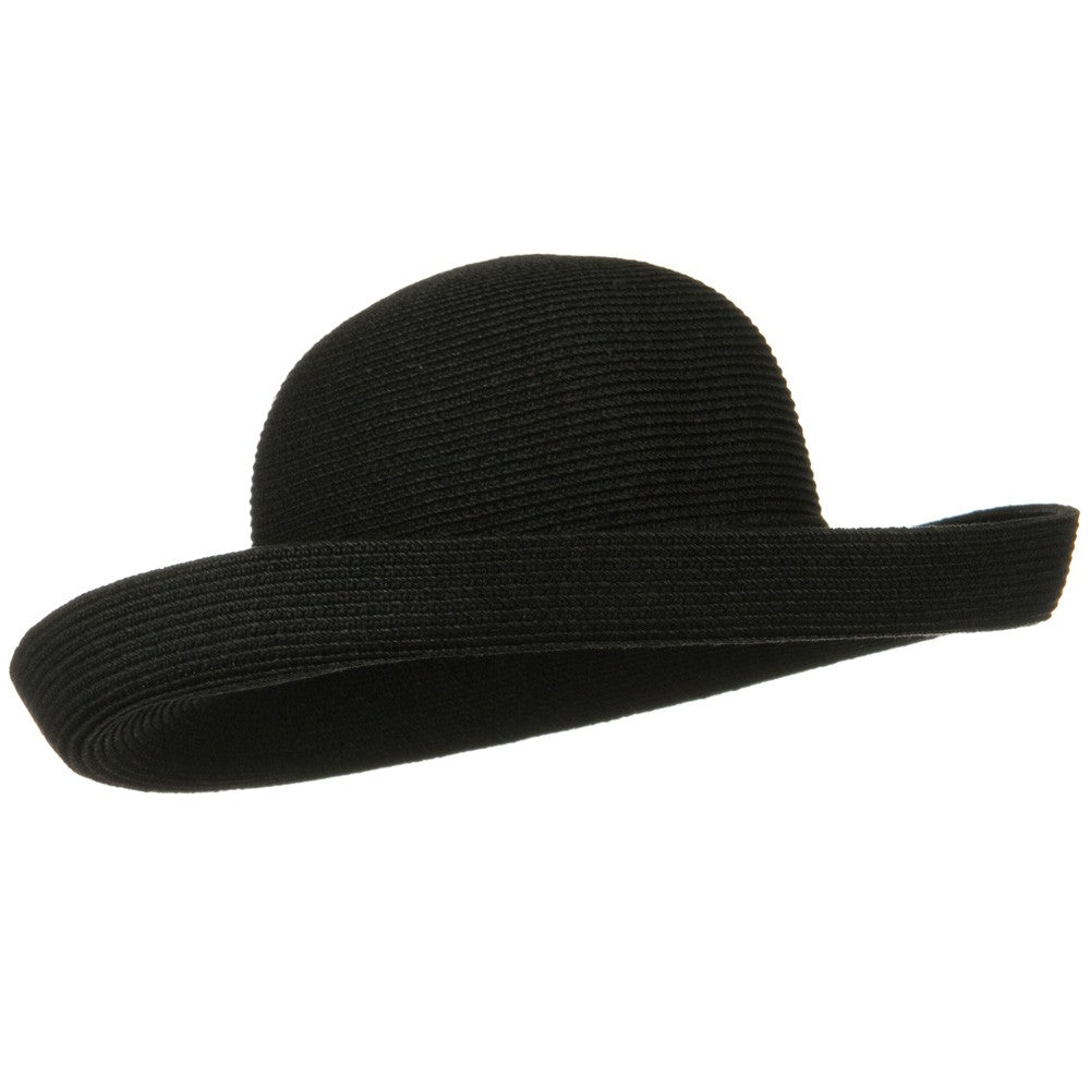 UPF 50+ Cotton Paper Braid Large Kettle Brim Hat