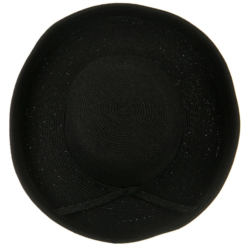 UPF 50+ Cotton Paper Braid Large Kettle Brim Hat