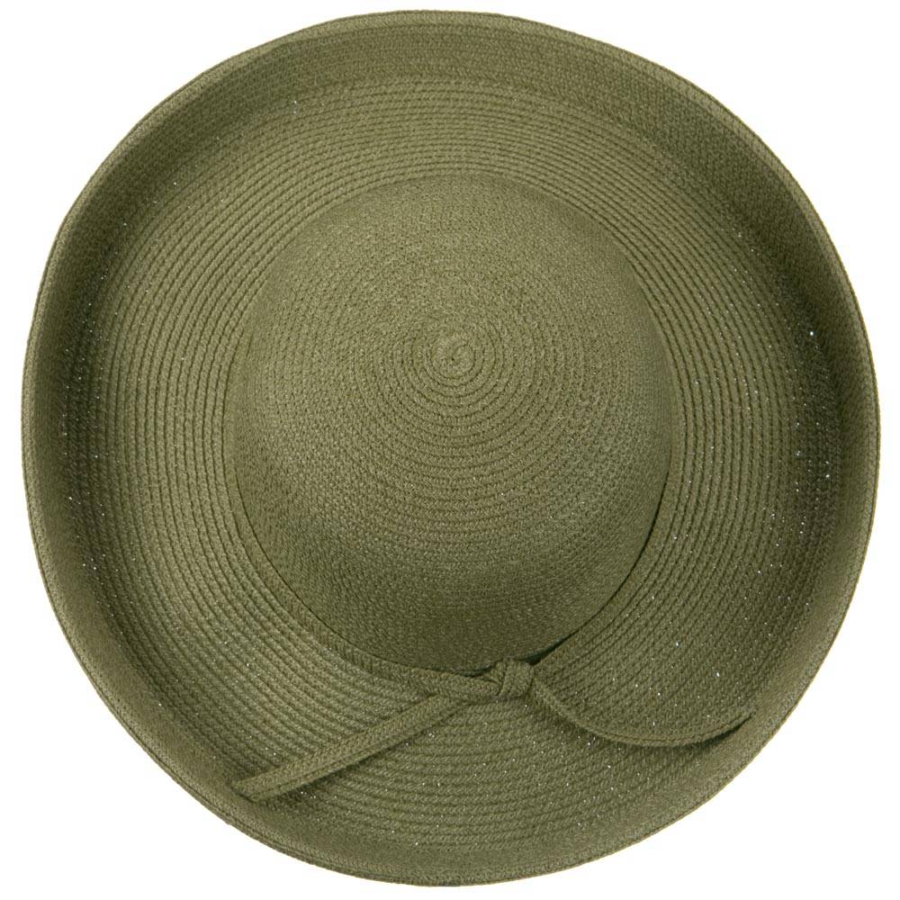 UPF 50+ Cotton Paper Braid Large Kettle Brim Hat