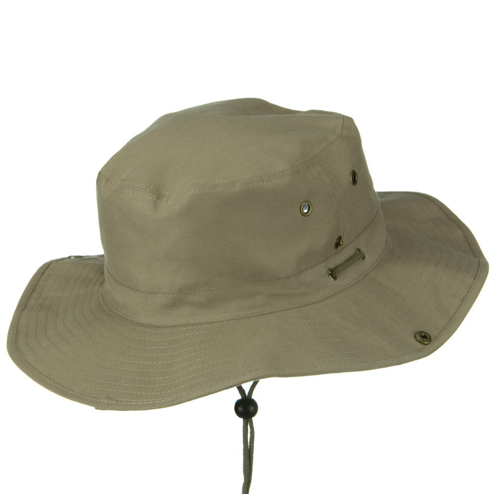 Extra Big Size Brushed Twill Aussie Hats