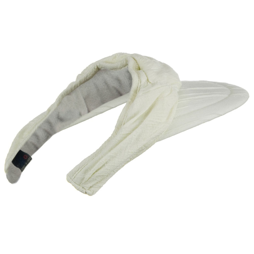 Cotton Convertible Clip On Visor