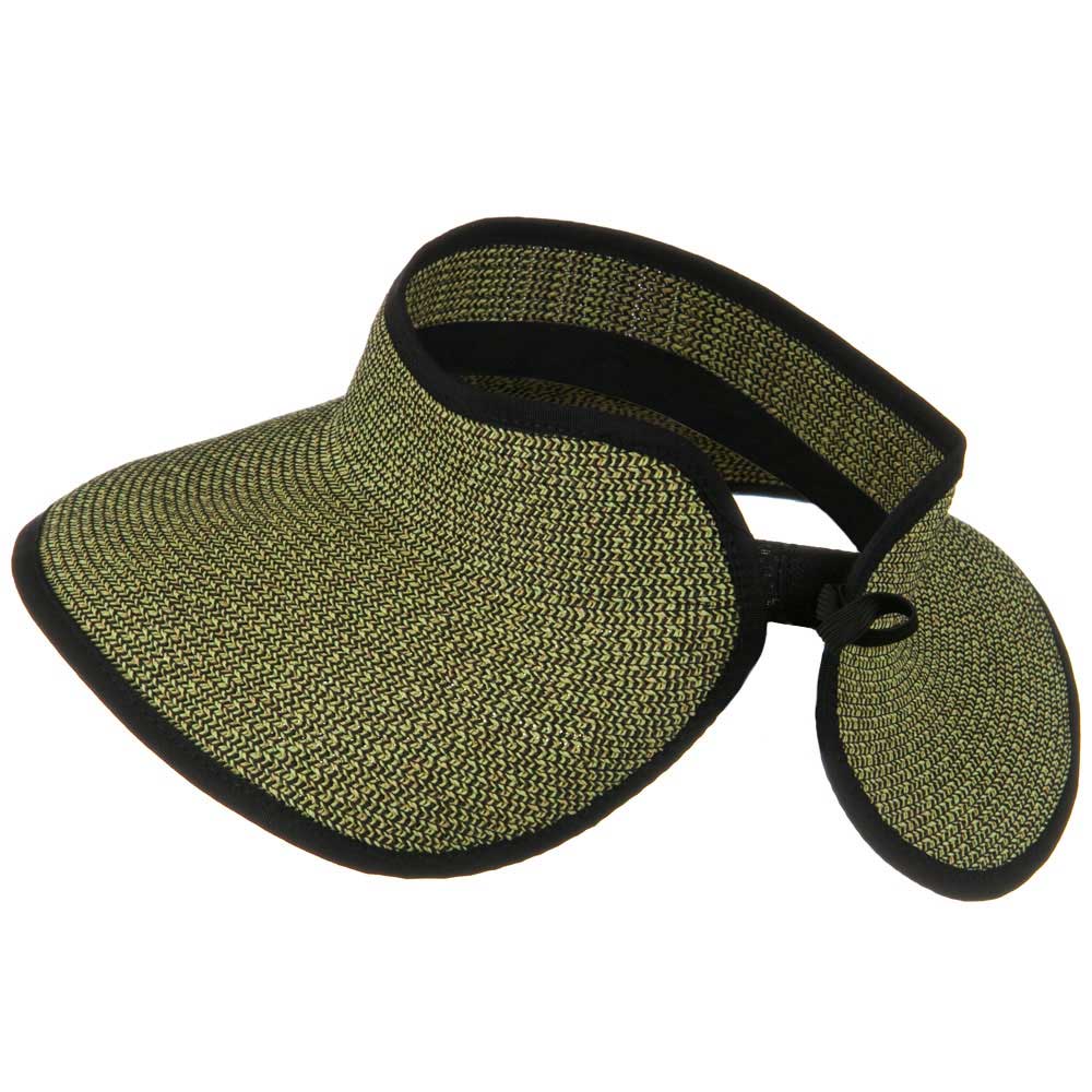 UPF50+ Tweed Roll Up Visor