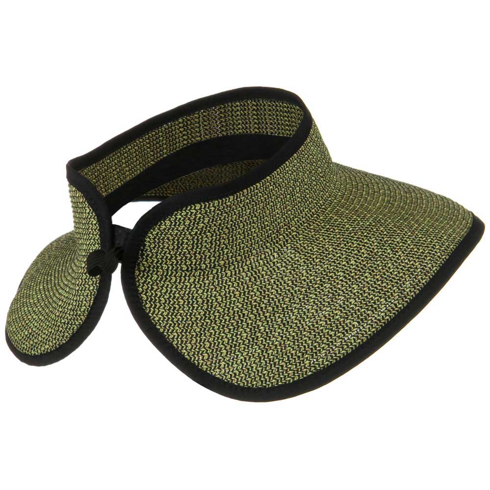 UPF50+ Tweed Roll Up Visor
