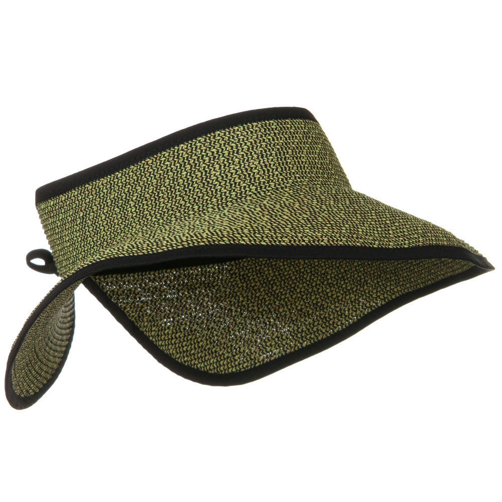 UPF50+ Tweed Roll Up Visor