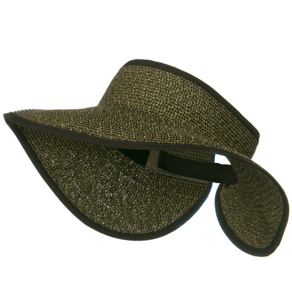 UPF50+ Tweed Roll Up Visor