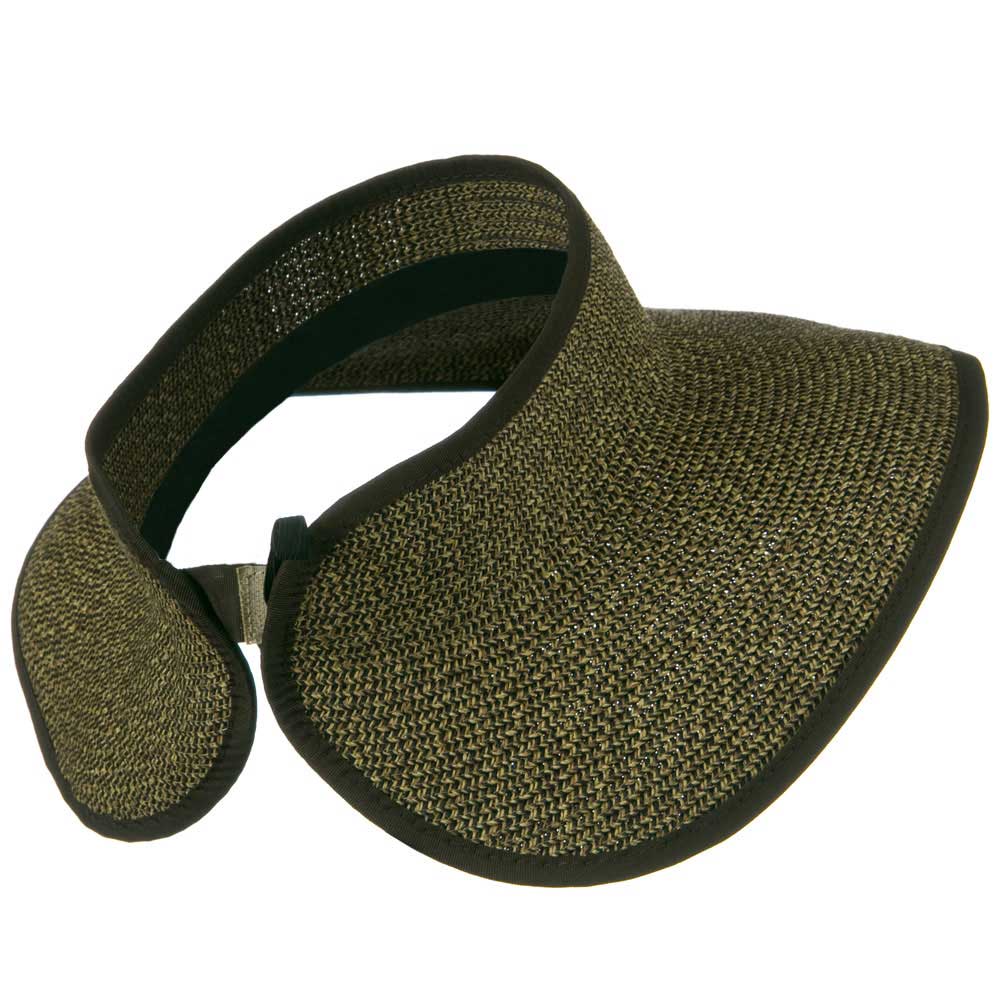UPF50+ Tweed Roll Up Visor