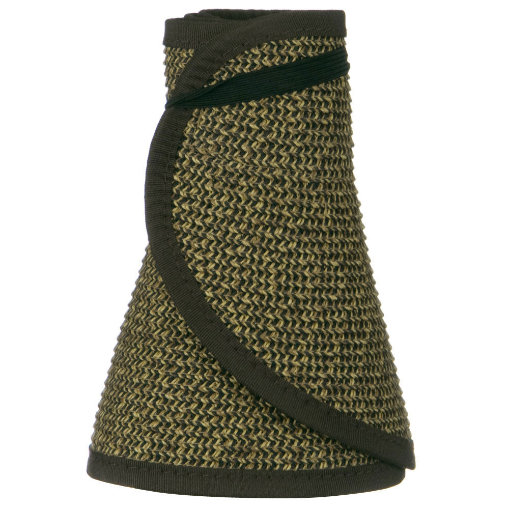 UPF50+ Tweed Roll Up Visor