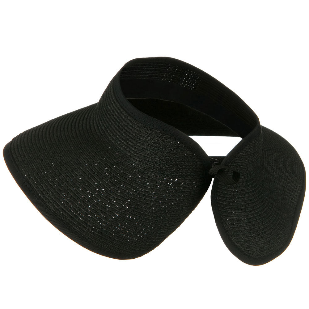 UPF50+ Tweed Roll Up Visor