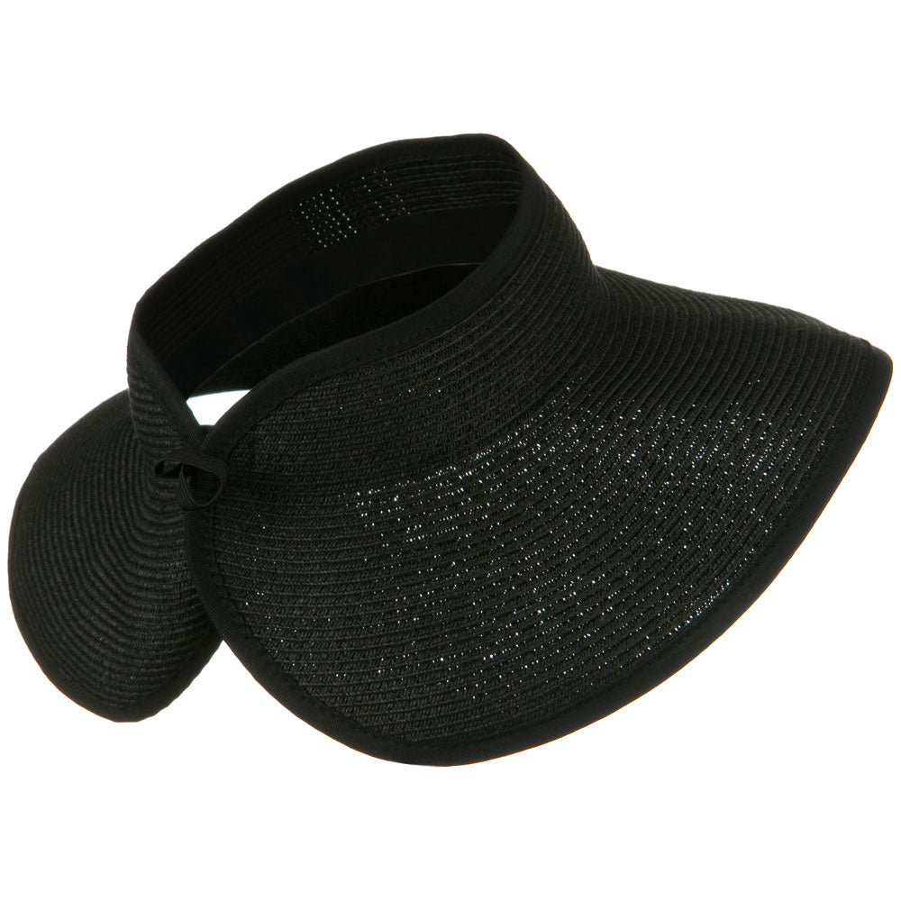 UPF50+ Tweed Roll Up Visor