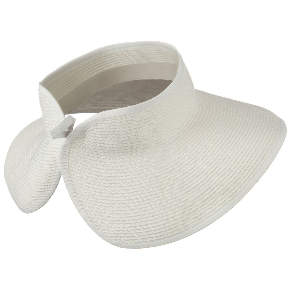 UPF50+ Tweed Roll Up Visor