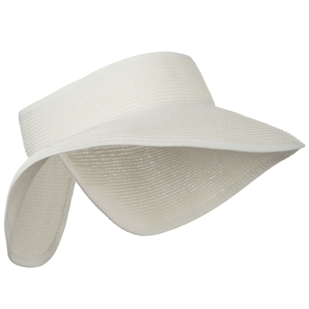 UPF50+ Tweed Roll Up Visor