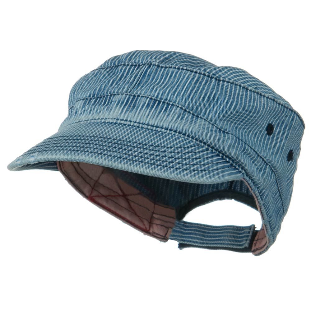 Enzyme Frayed Army Caps