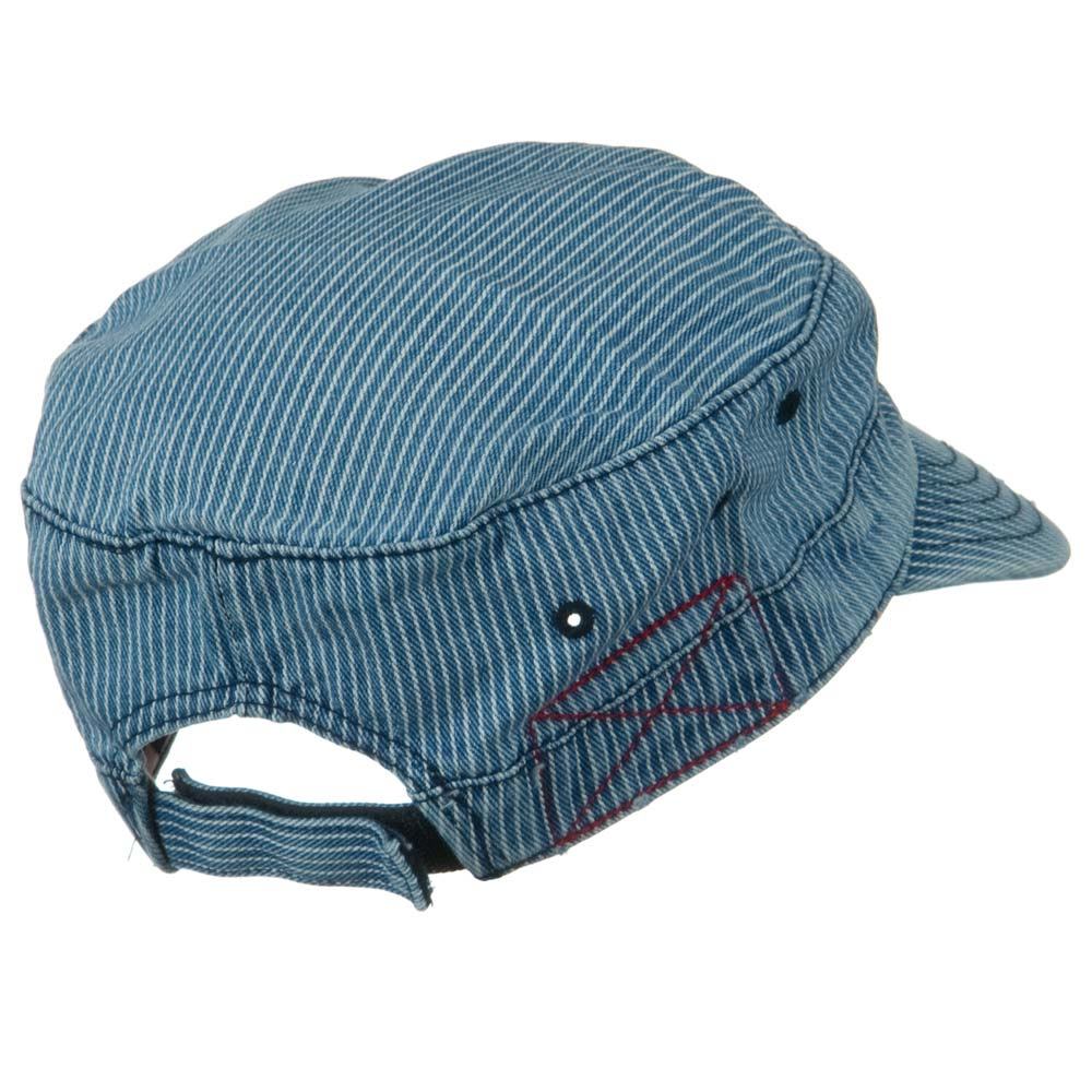 Enzyme Frayed Army Caps