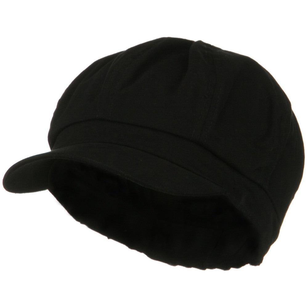 Cotton Elastic Newsboy Youth Cap