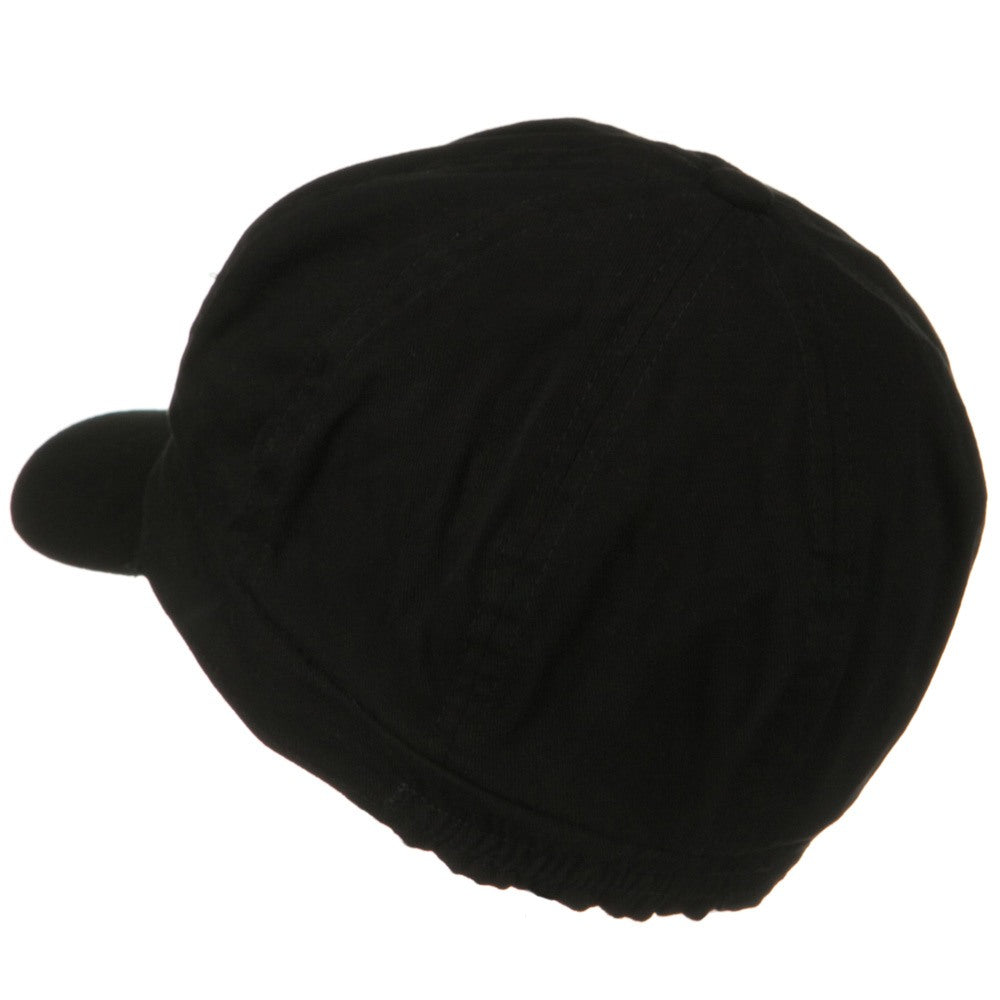 Cotton Elastic Newsboy Youth Cap