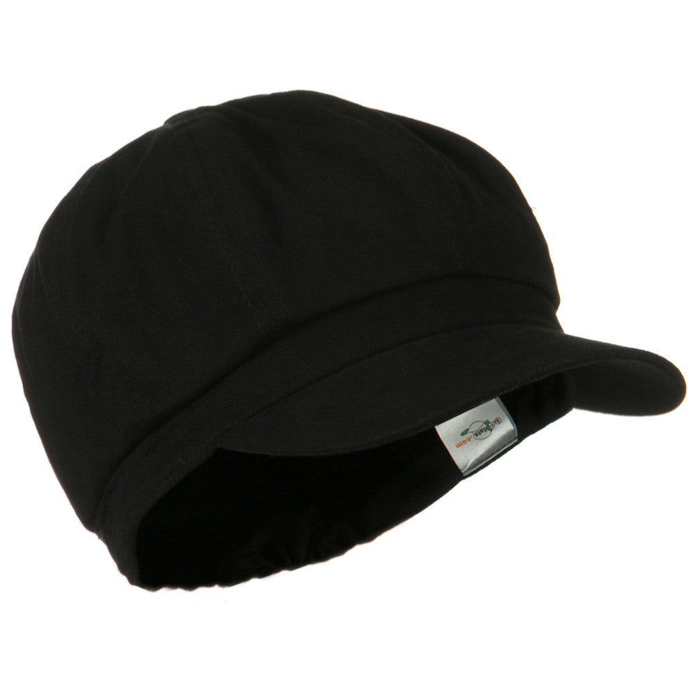 Cotton Elastic Newsboy Youth Cap