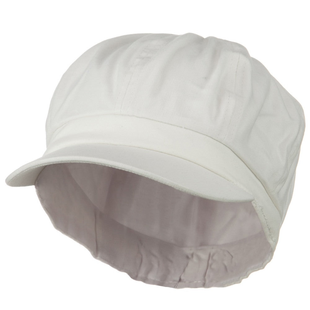 Cotton Elastic Newsboy Youth Cap