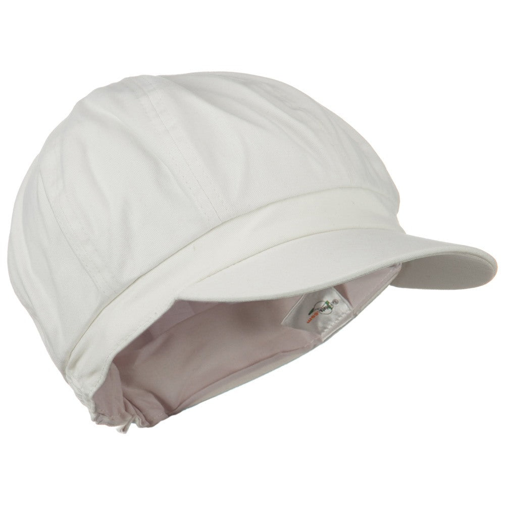 Cotton Elastic Newsboy Youth Cap