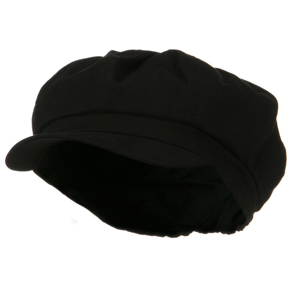 Cotton Elastic Big Size Newsboy Cap