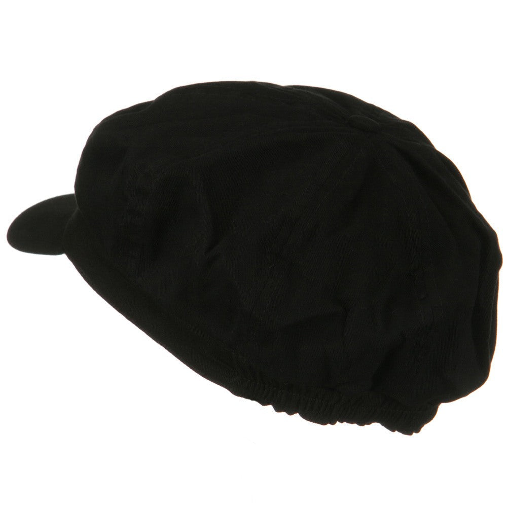 Cotton Elastic Big Size Newsboy Cap