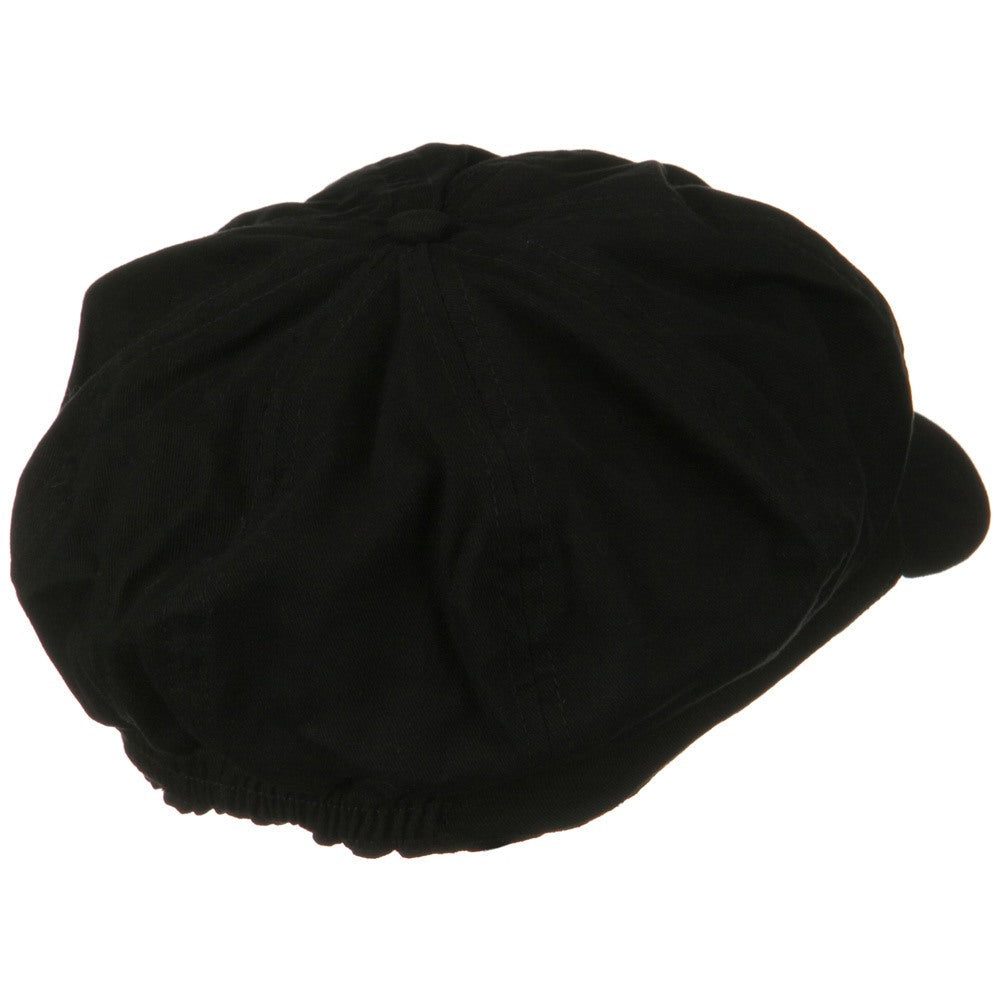 Cotton Elastic Big Size Newsboy Cap