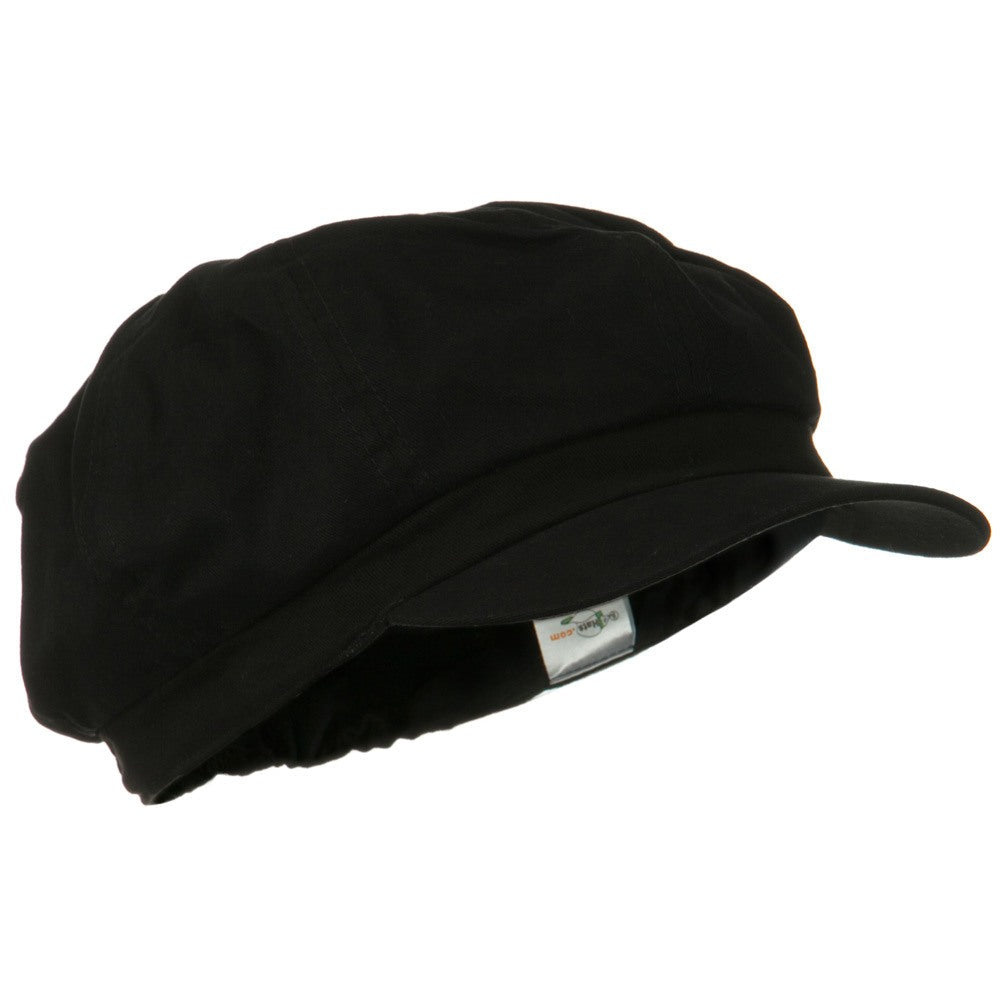 Cotton Elastic Big Size Newsboy Cap