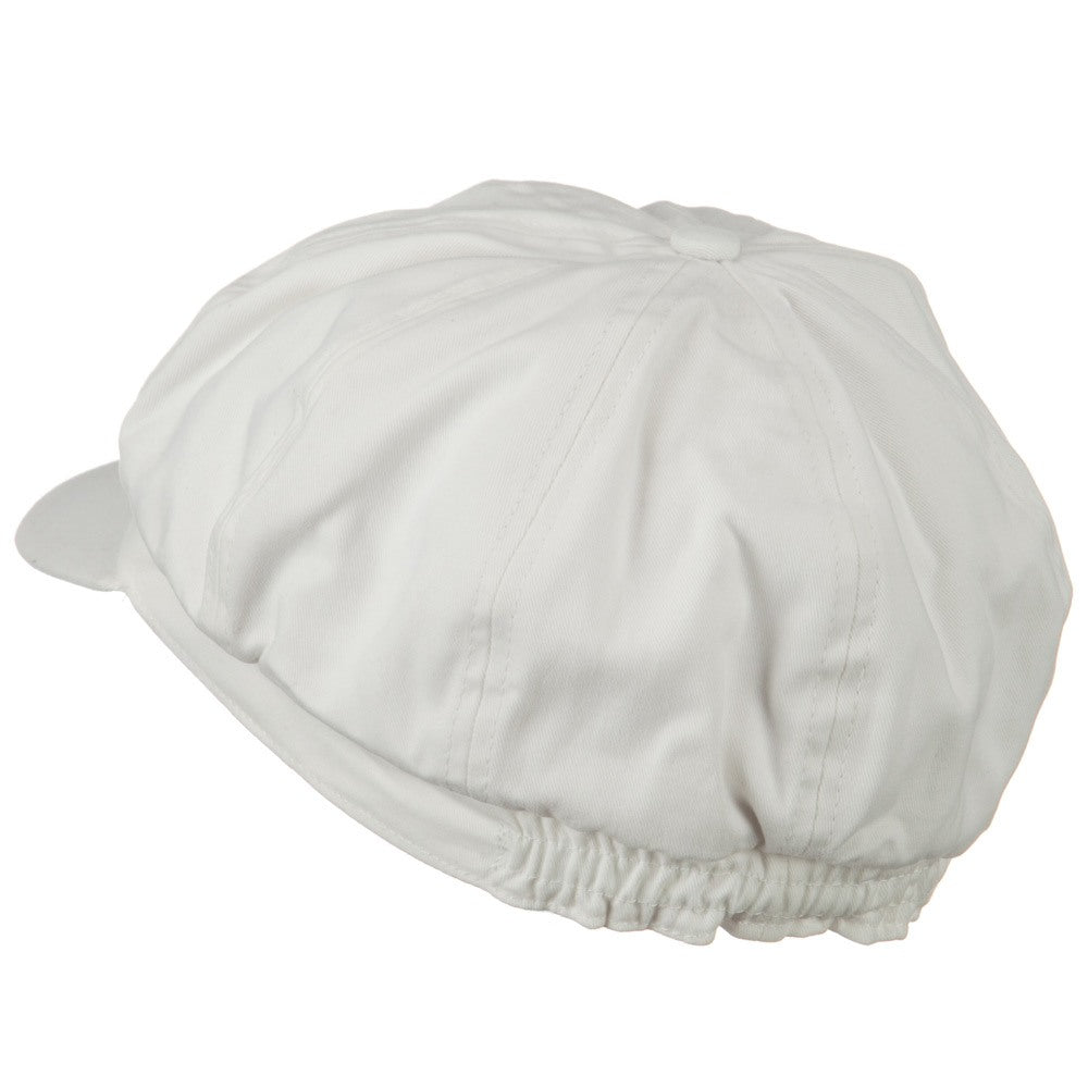 Cotton Elastic Big Size Newsboy Cap