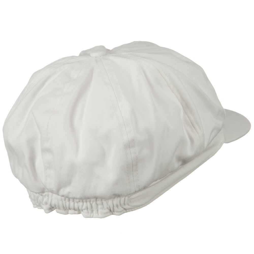 Cotton Elastic Big Size Newsboy Cap