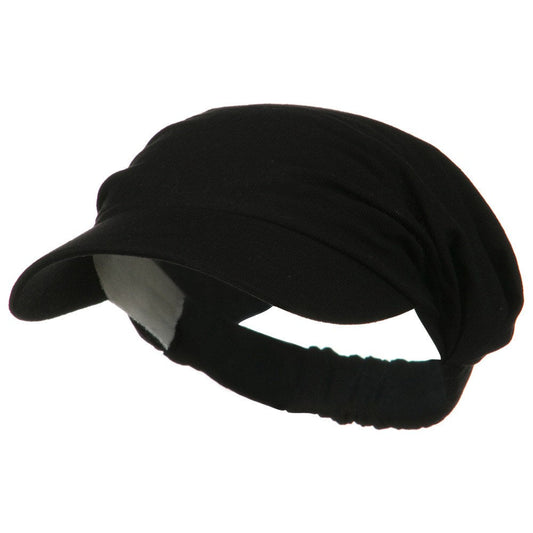 Cotton Convertible Elastic Band Visor