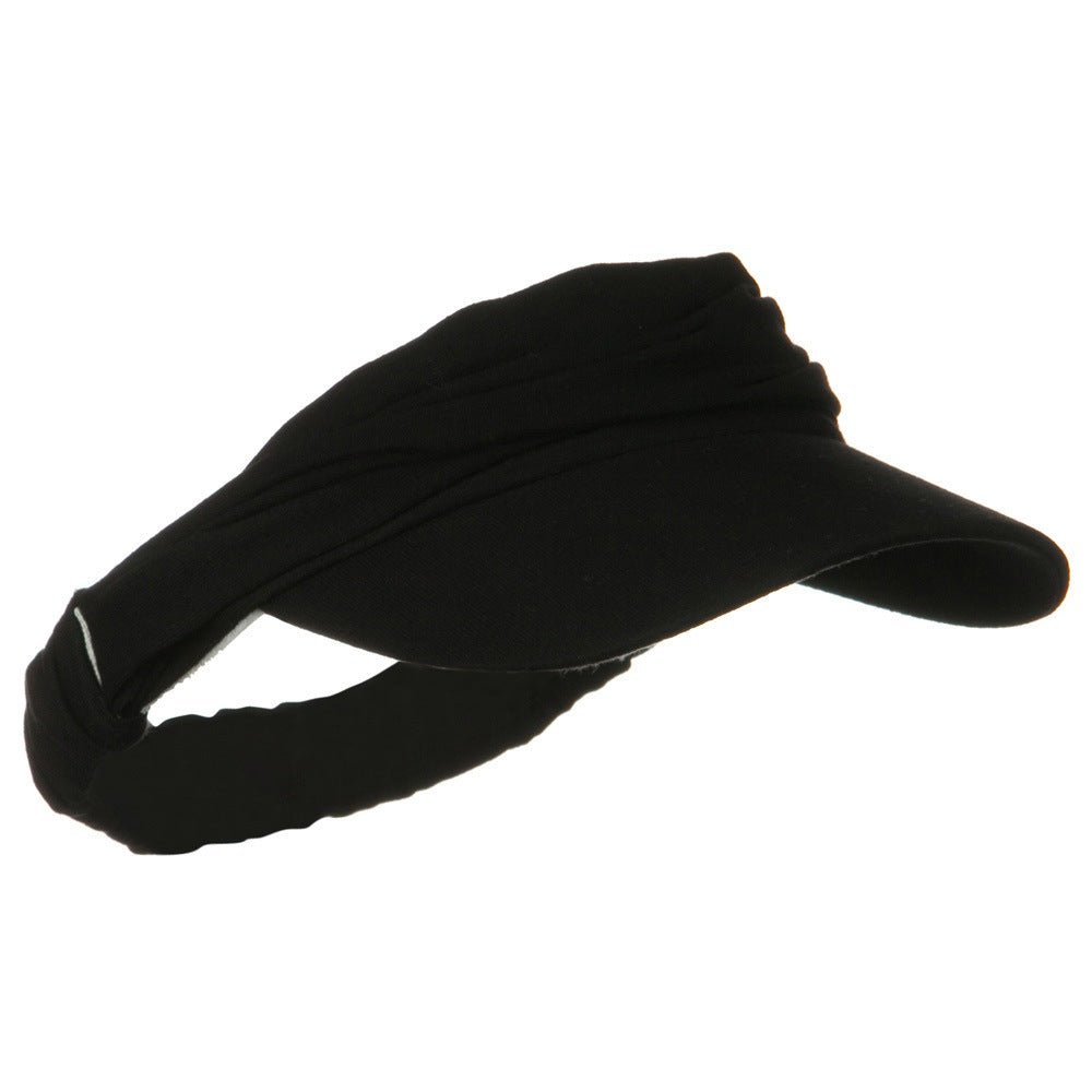 Cotton Convertible Elastic Band Visor