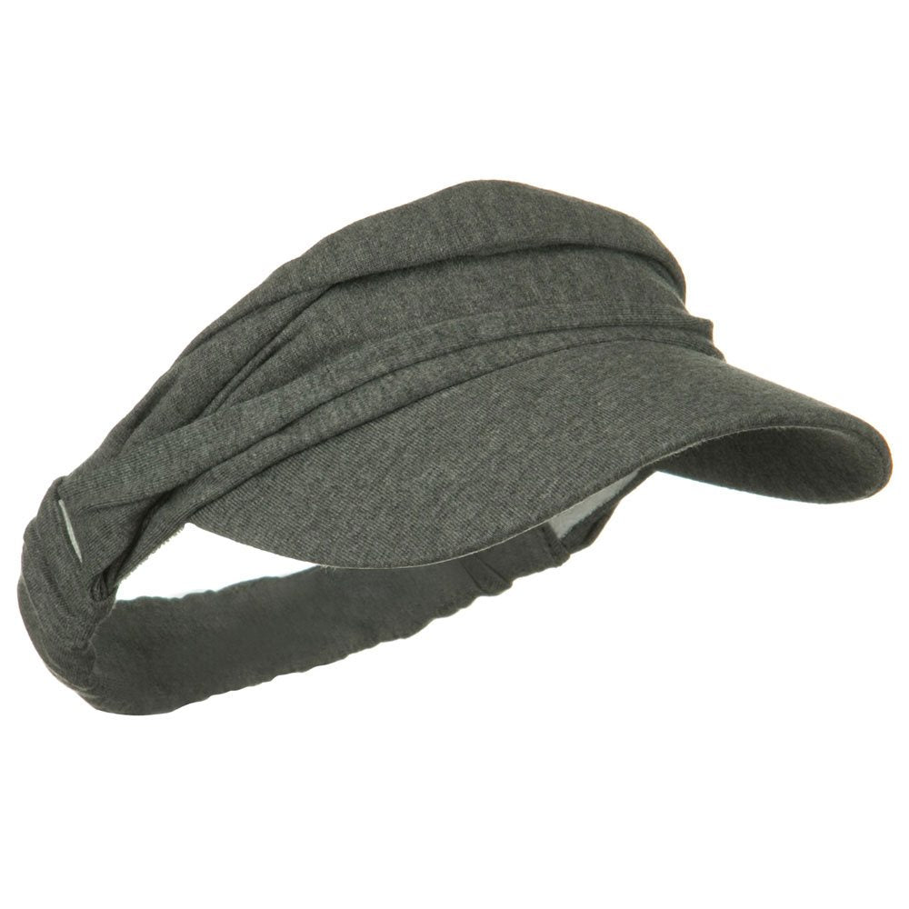 Cotton Convertible Elastic Band Visor