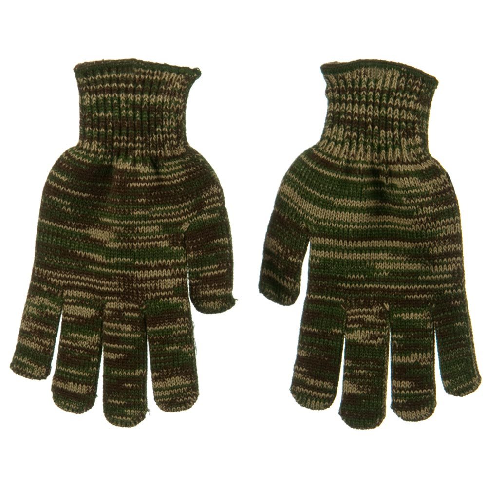 Acrylic Knit Rubber Glove