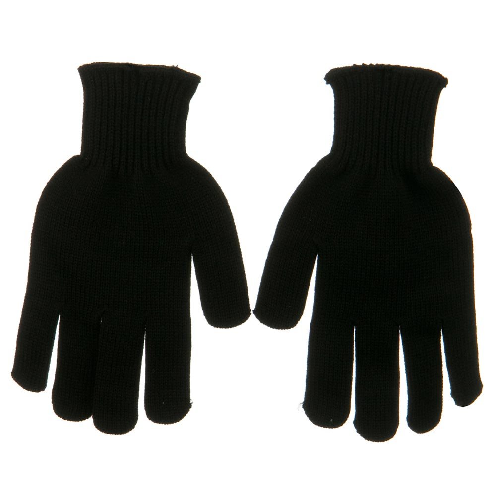Acrylic Knit Rubber Glove