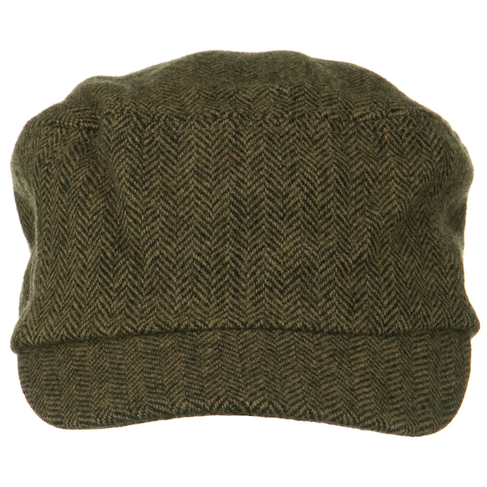 Wool Fashion Fitted Engineer Cap
