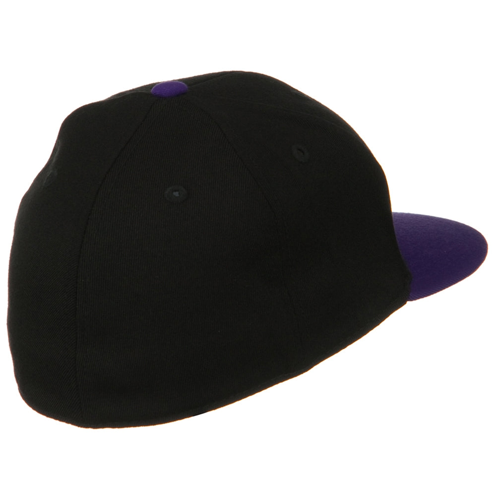 Wool Blend Flat Visor Premium Fitted Cap