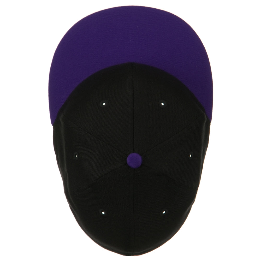 Wool Blend Flat Visor Premium Fitted Cap