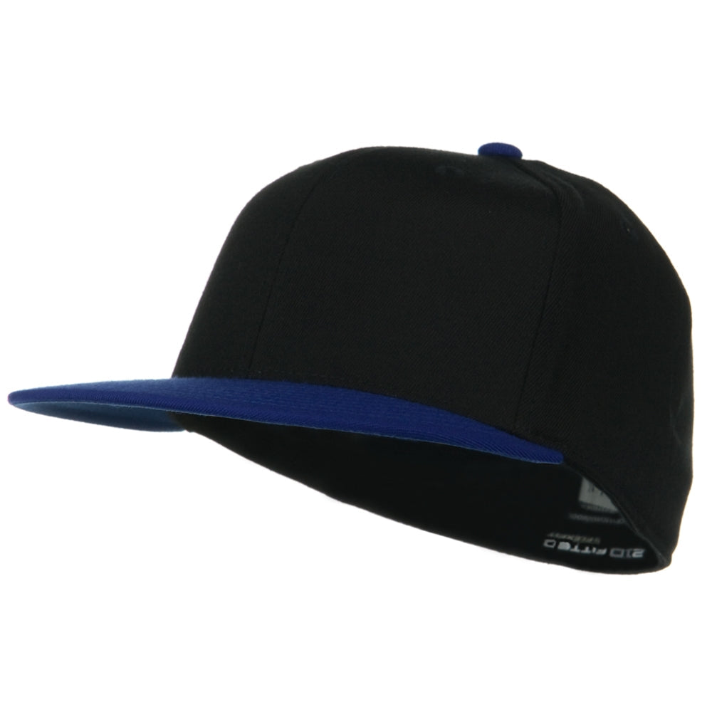 Wool Blend Flat Visor Premium Fitted Cap