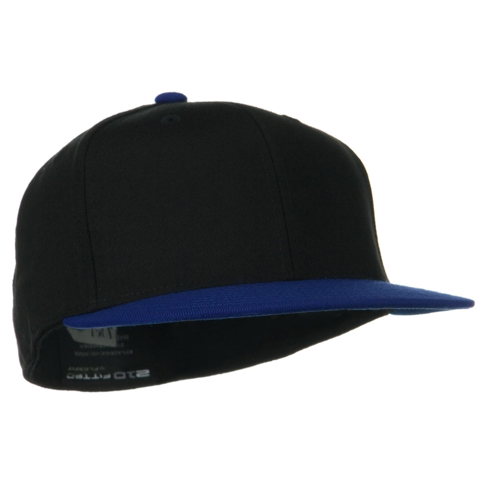 Wool Blend Flat Visor Premium Fitted Cap