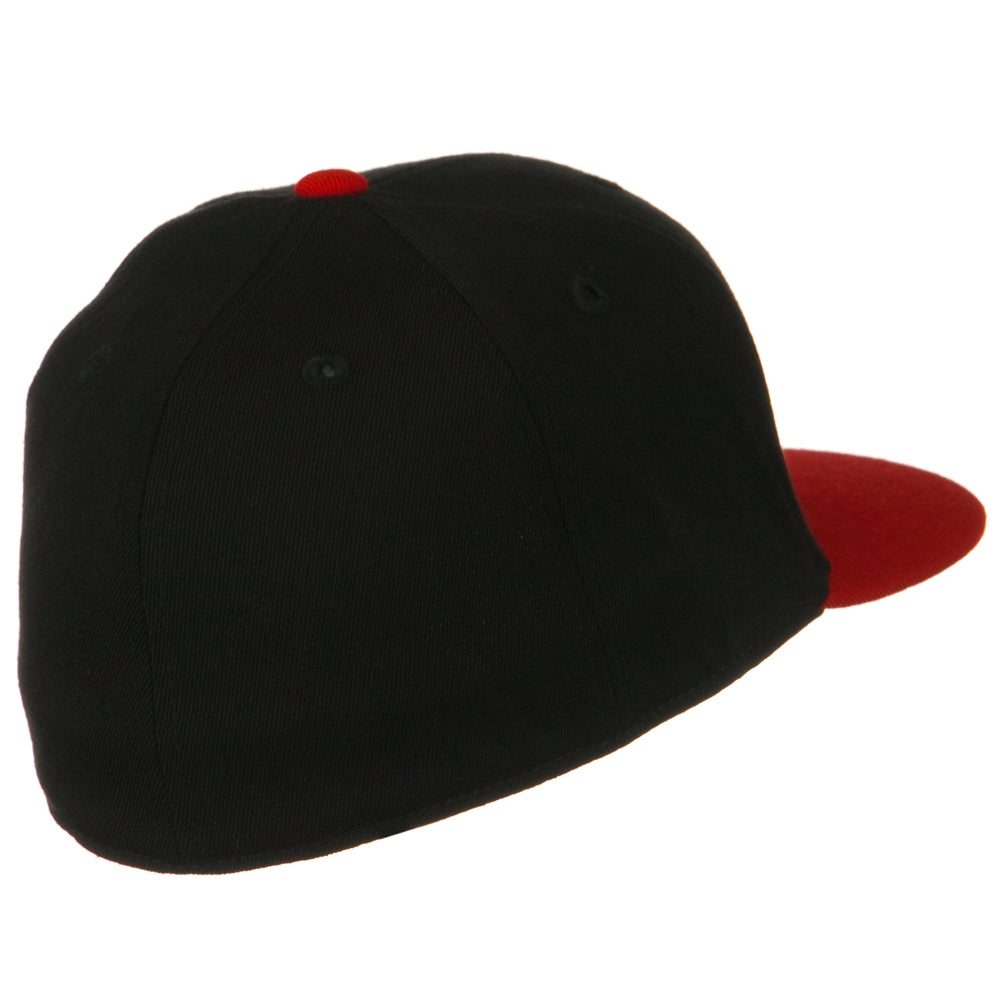 Wool Blend Flat Visor Premium Fitted Cap