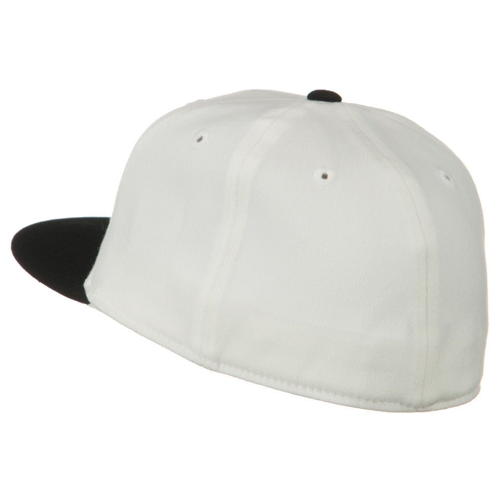 Wool Blend Flat Visor Premium Fitted Cap